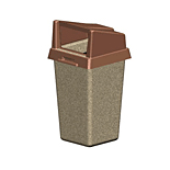 CAD Drawings Petersen Manufacturing Company, Inc. PW-20 Square Waste Receptacle